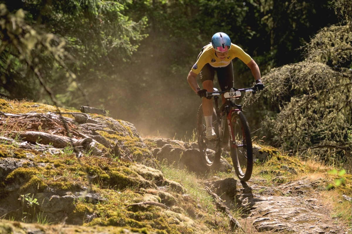 Ruth Holcomb. Imagen: BC Bike Race