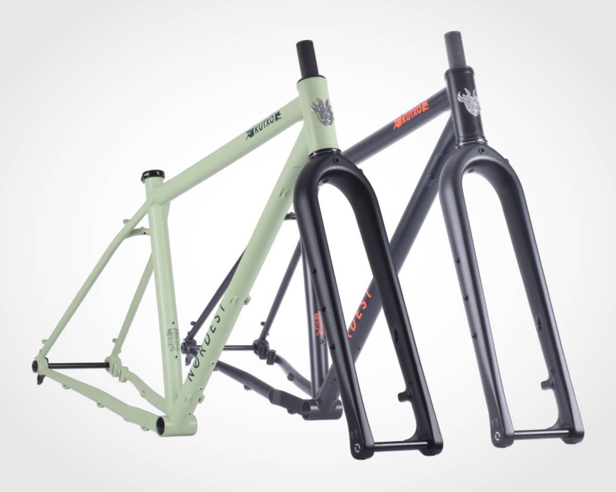 Kit de cuadro Nordest Kutxo 2. Imagen: Nordest Cycles