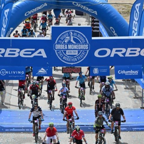 La Orbea Monegros resiste al cambio de ciclo y vuelve a llenar Sariñena de Mountain Bike