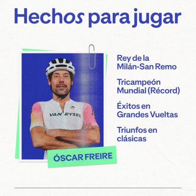 Óscar Freire se une a Decathlon como embajador para reforzar su apuesta por el ciclismo en España