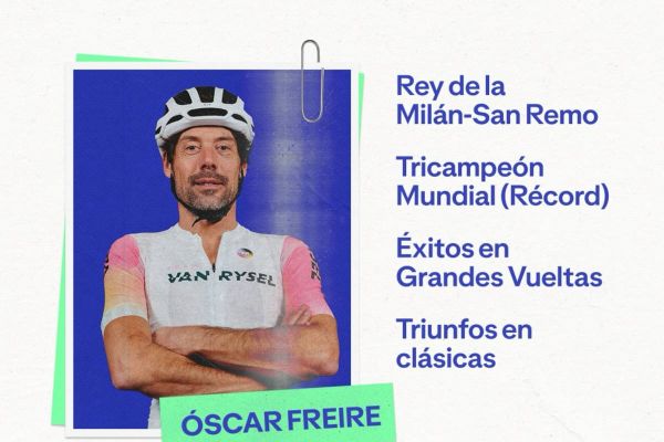 Óscar Freire se une a Decathlon como embajador para reforzar su apuesta por el ciclismo en España