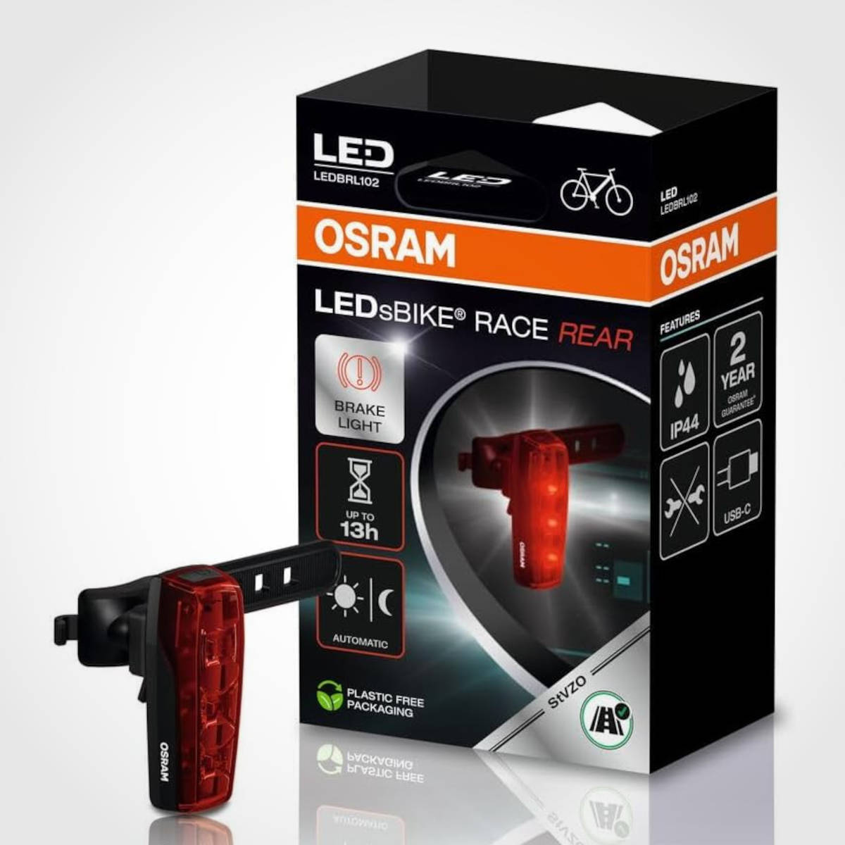 OSRAM LEDsBIKE Race Rear. Imagen: OSRAM