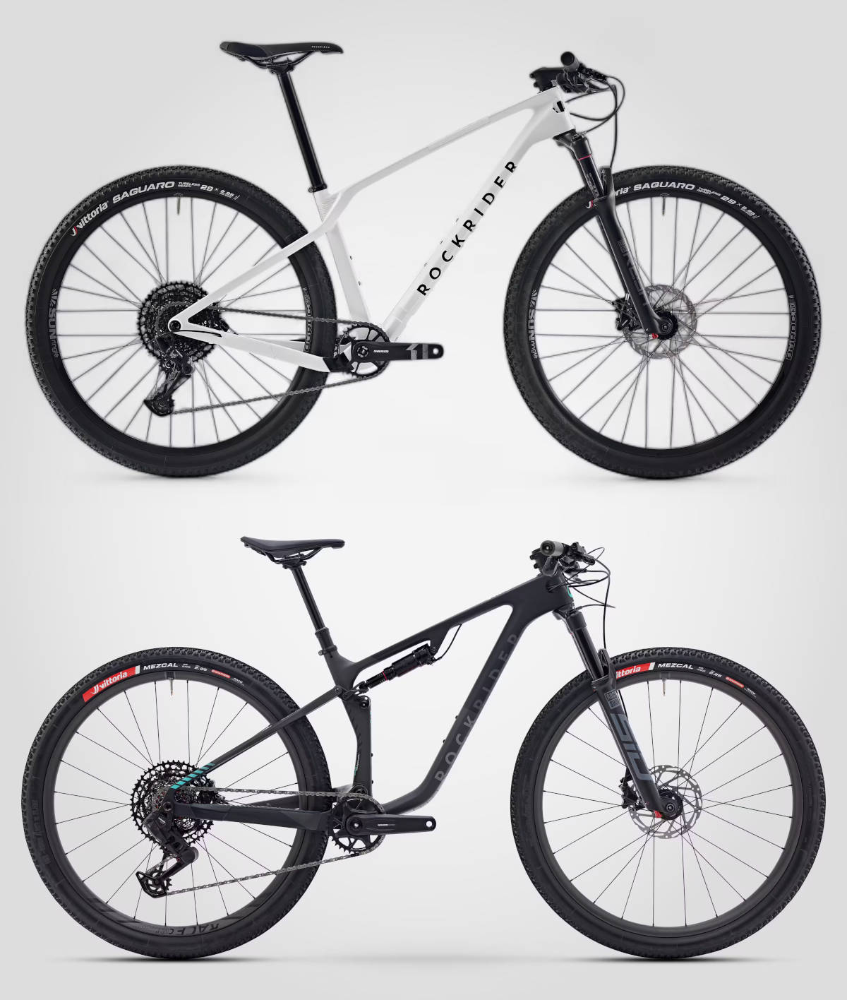 Rockrider XC Race 900 NX y Rockrider Race 940 S Comp. Imagen: Decathlon