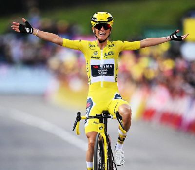 Pauline Ferrand-Prévot renueva con el Visma-Lease a Bike hasta 2028 y fija Los Ángeles como gran meta olímpica