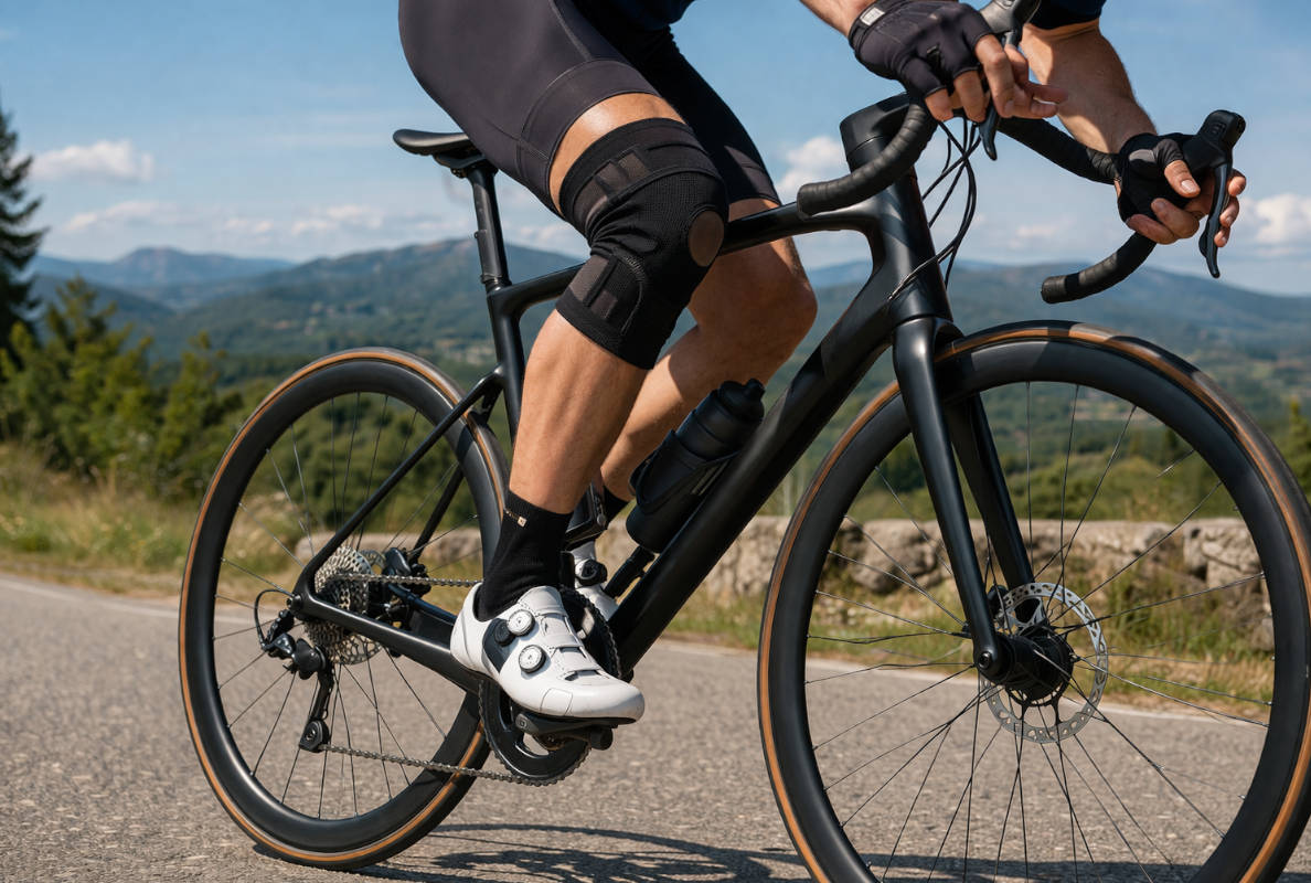 Ciclista en ruta por el campo. Imagen: TodoMountainBike