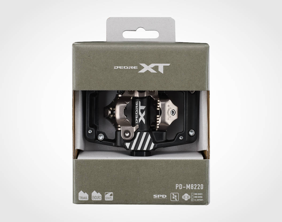 Shimano Deore XT PD-M8220. Imagen: Shimano