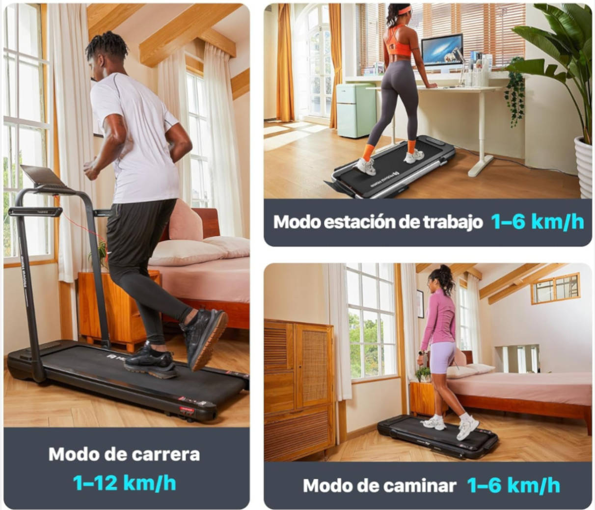Mobvoi home treadmill SE. Imagen: Mobvoi