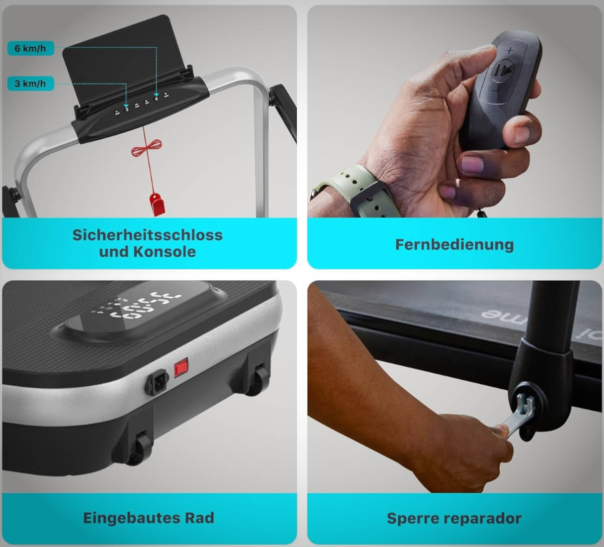 Mobvoi home treadmill SE. Imagen: Mobvoi