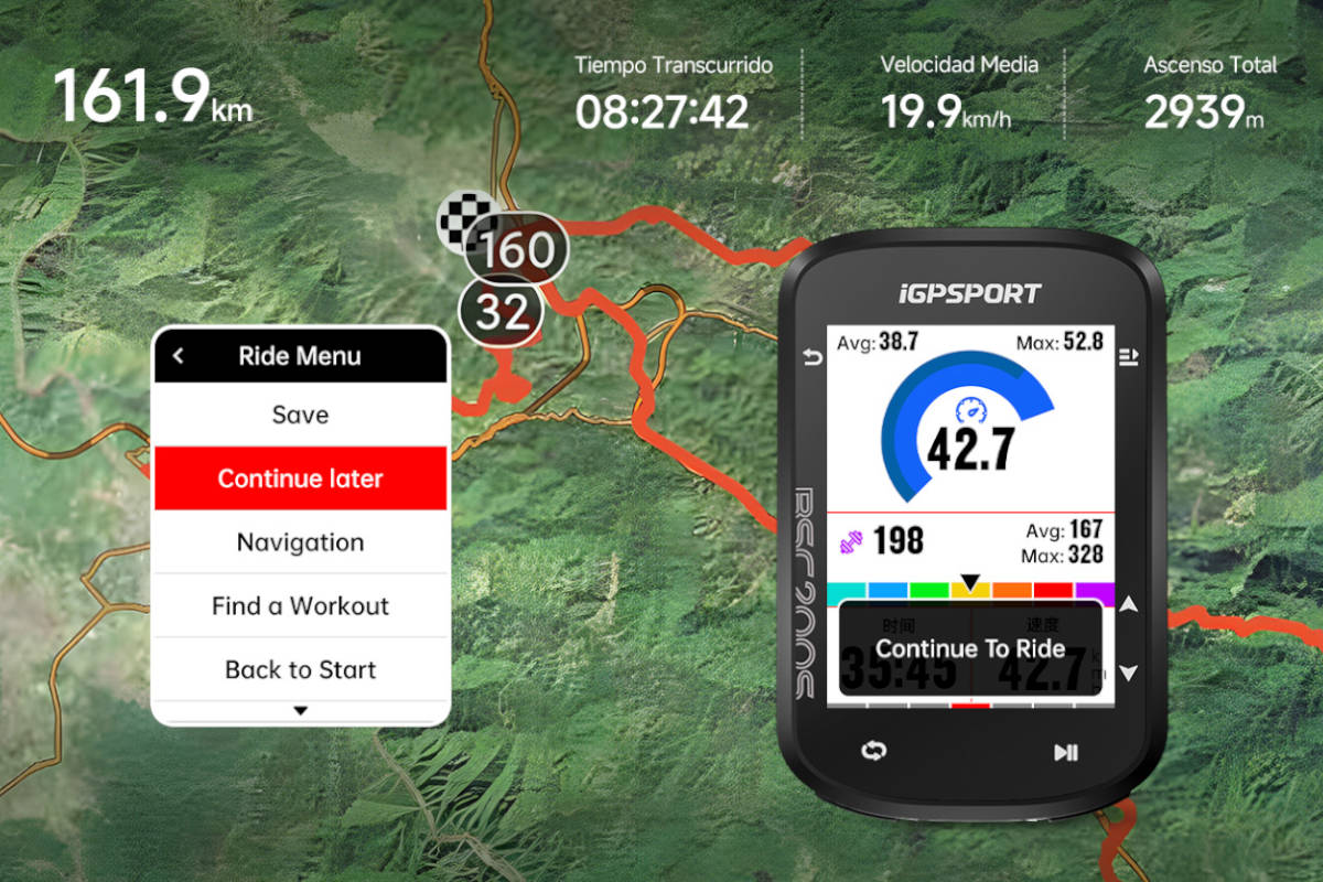 iGPSPORT BSC200S. Imagen: iGPSPORT