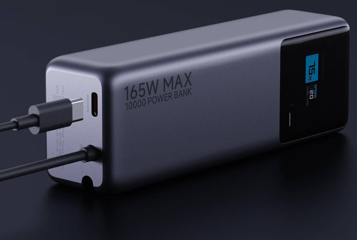 Xiaomi 165w Power Bank. Imagen: Xiaomi