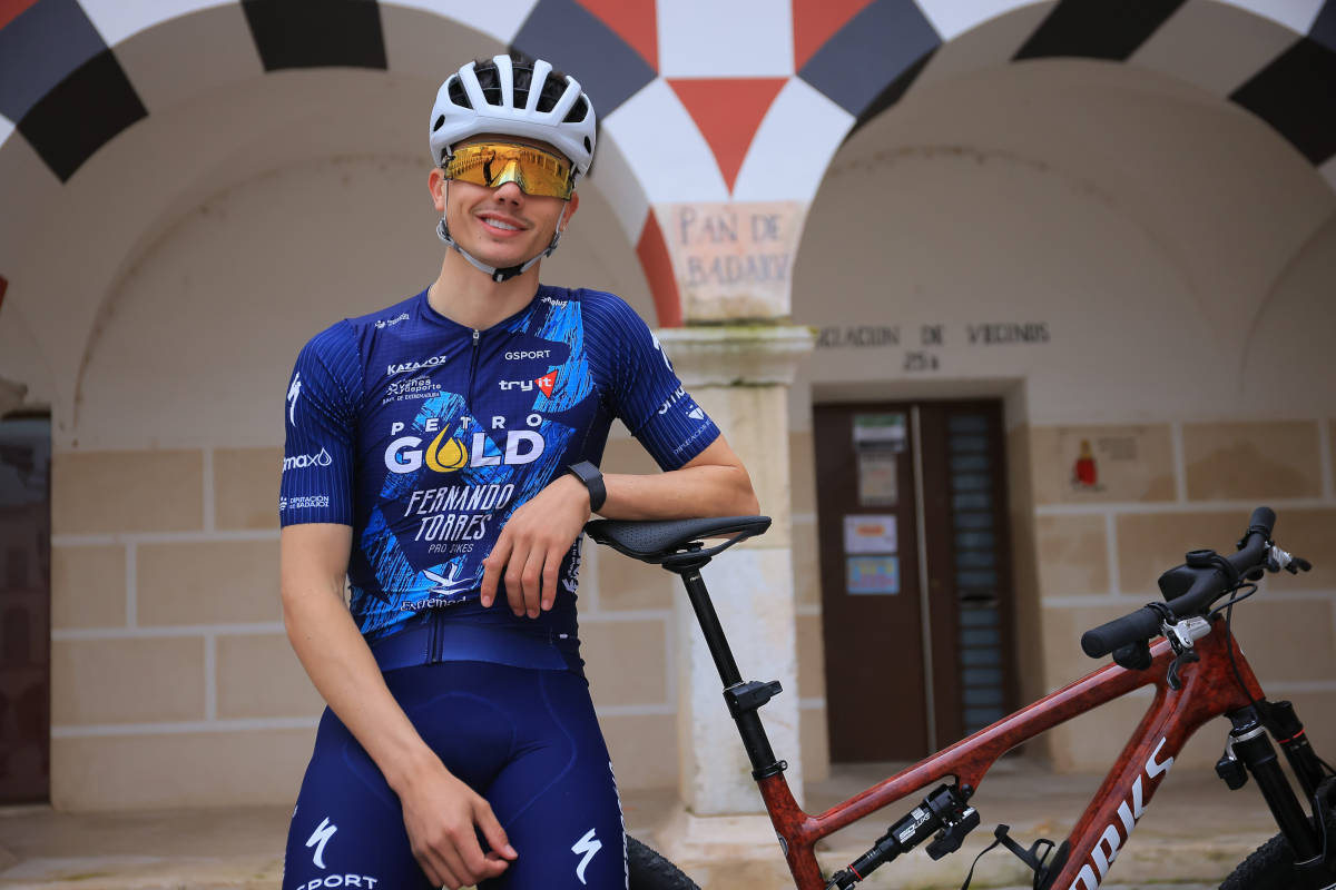David Campos. Imagen: Extremadura-Petrogold-Fernando Torres Probikes UCI MTB Team
