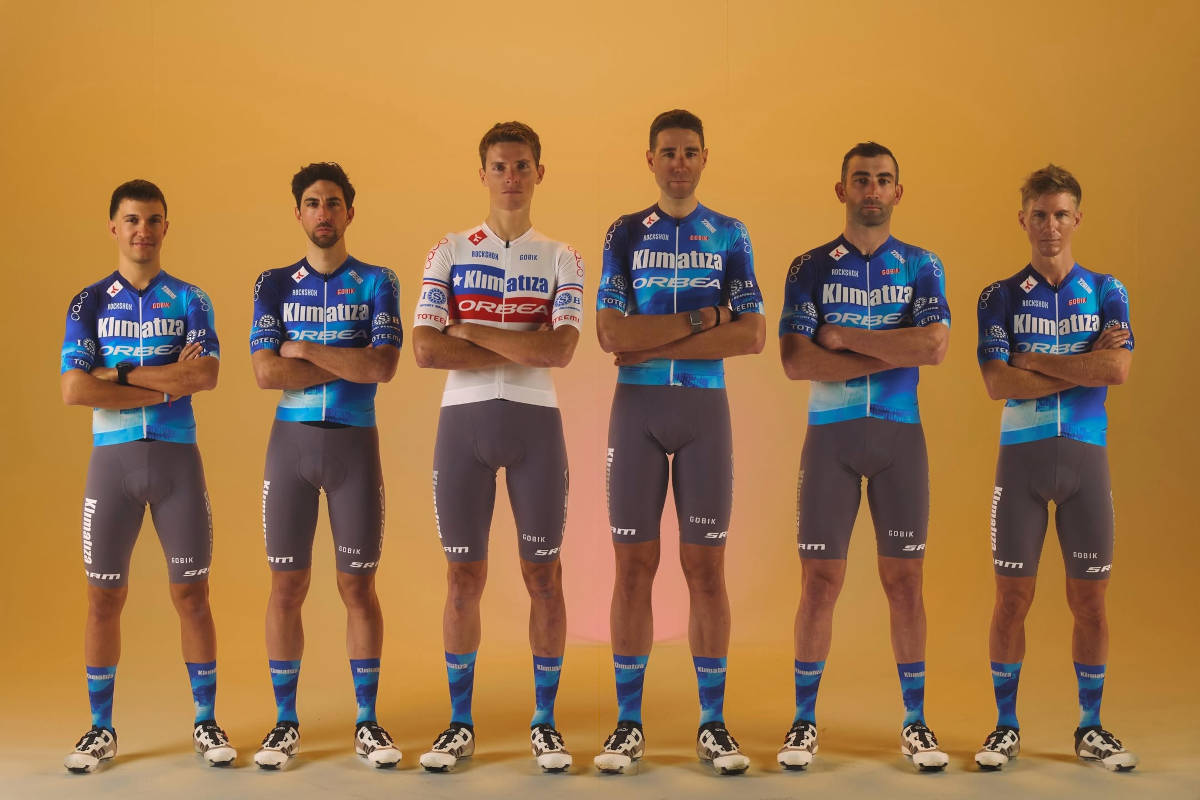 Plantilla del equipo para 2026. Imagen: Klimatiza Orbea Team 