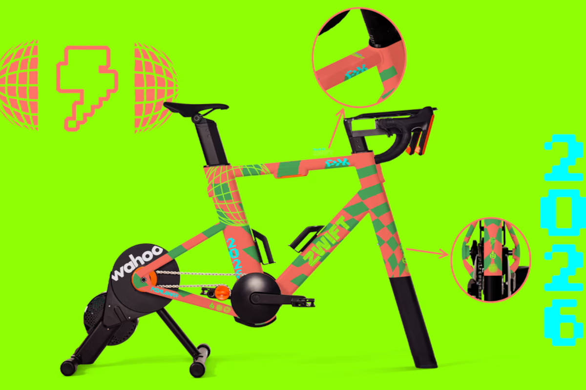 Zwift Ride Smart Frame de edición especial. Imagen: Zwift