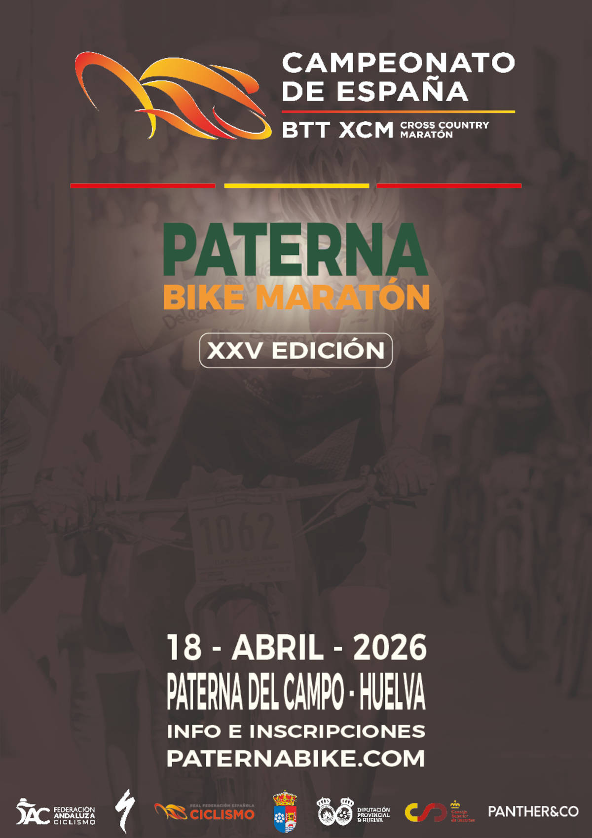 Cartel oficial de la prueba. Imagen: RFEC