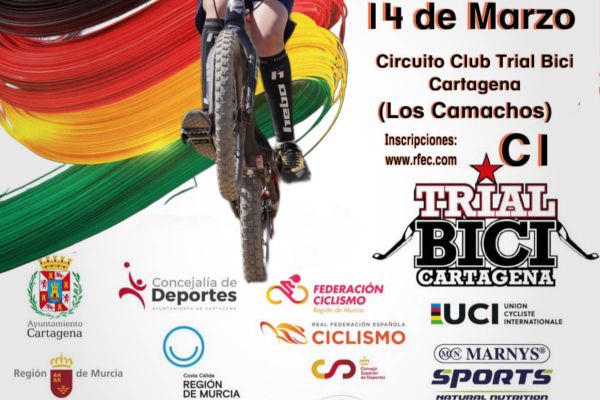 Cartagena abre la Copa de España de Bici Trial 2026 con una parrilla de máximo nivel