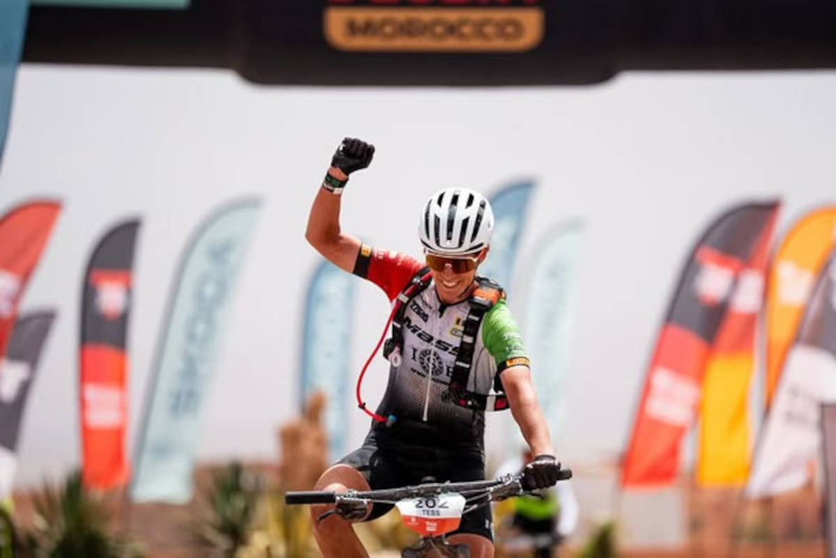 Tessa Kortekaas. Imagen: Titan Desert Morocco