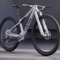 Canyon imagina el futuro del Cross Country con una revolucionaria MTB de 32 pulgadas y manillar biplano