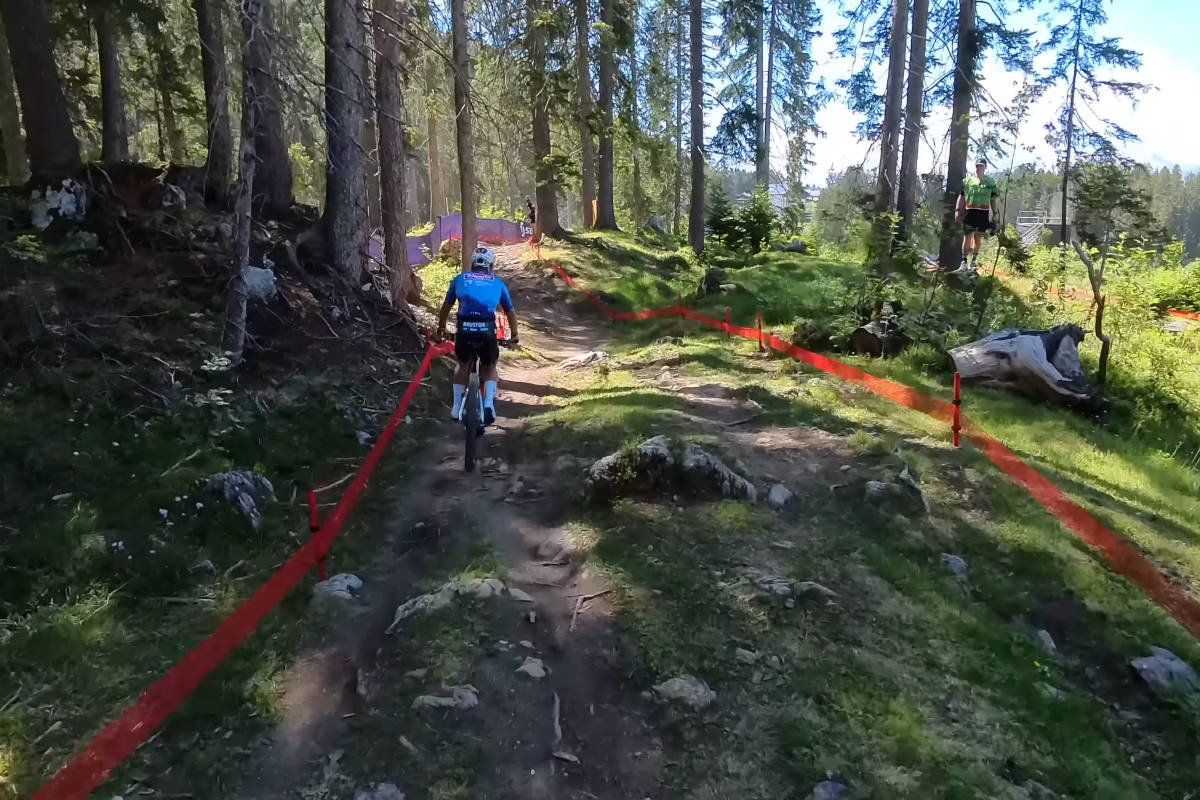 Puck Pieterse en Lenzerheide. Imagen: Puck Pieterse