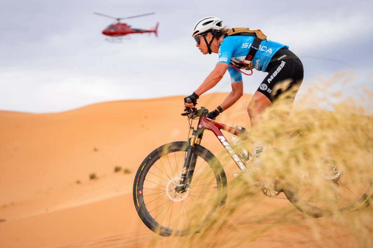 Tessa Kortekaas. Imagen: Titan Desert Morocco