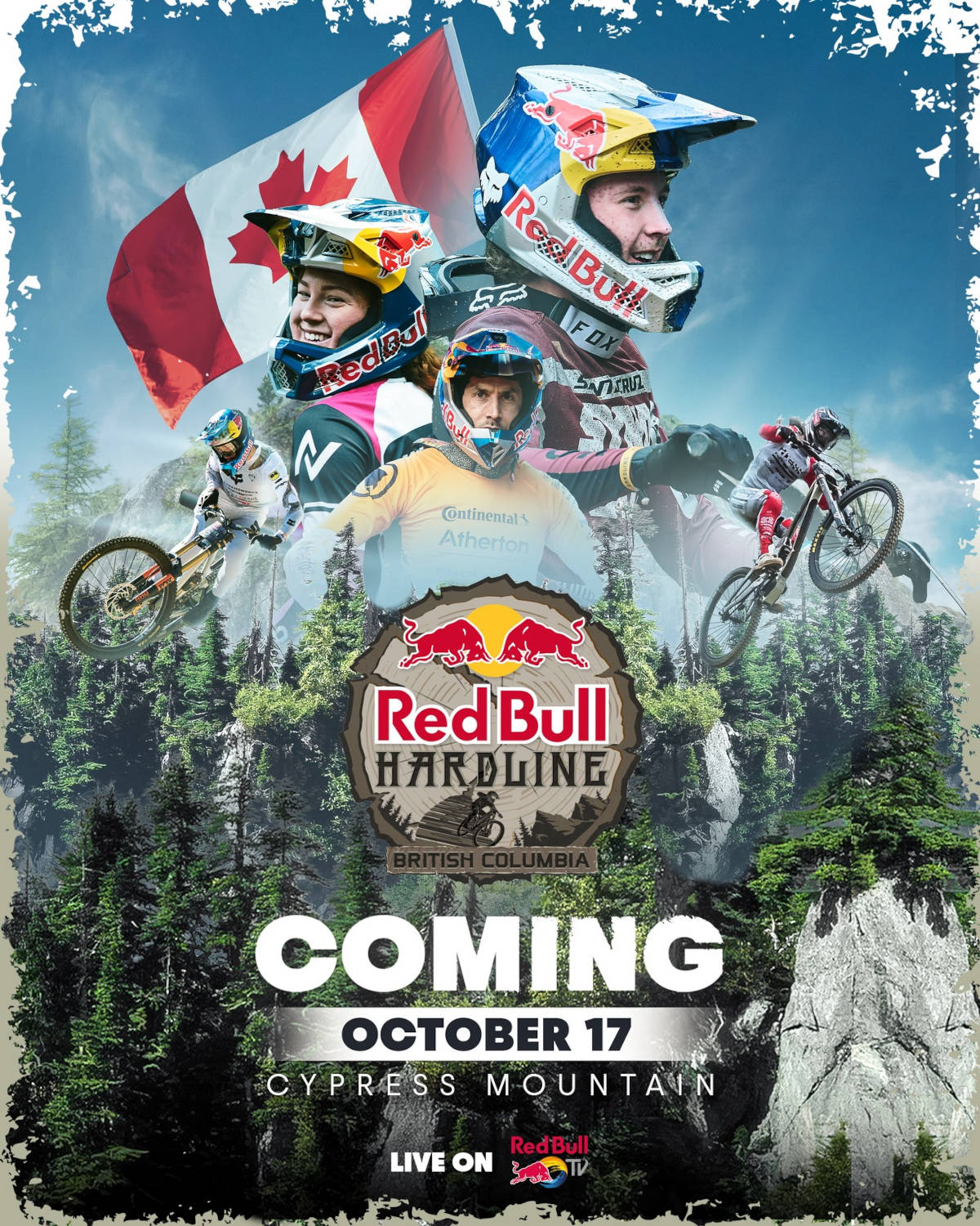 Red Bull Hardline British Columbia. Imagen: Red Bull Bike