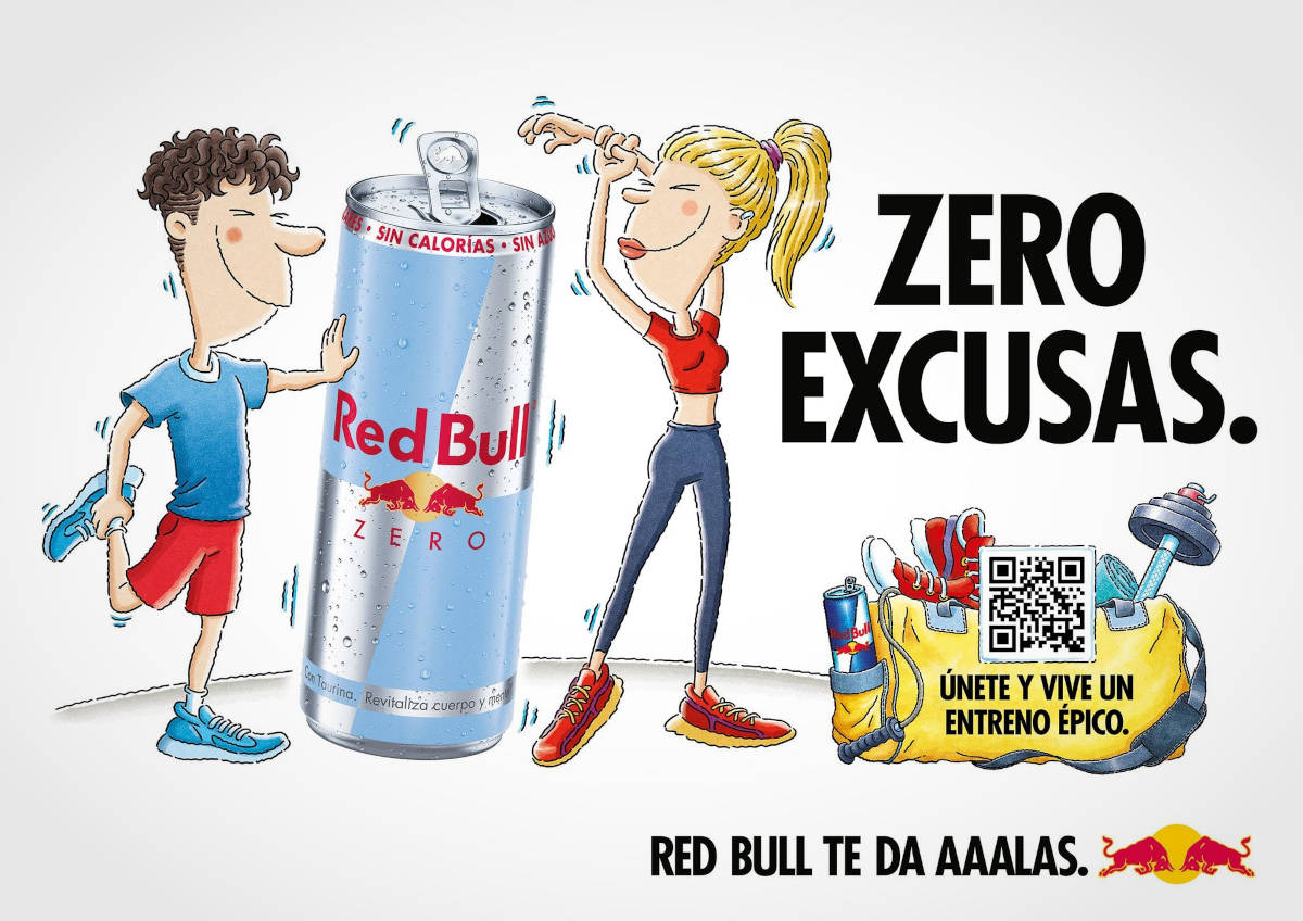 Red Bull Zero Excusas. Imagen: Red Bull