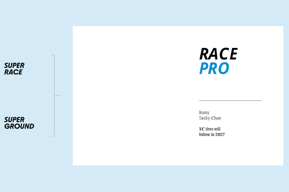 Gama de neumáticos Race Pro. Imagen: Schwalbe