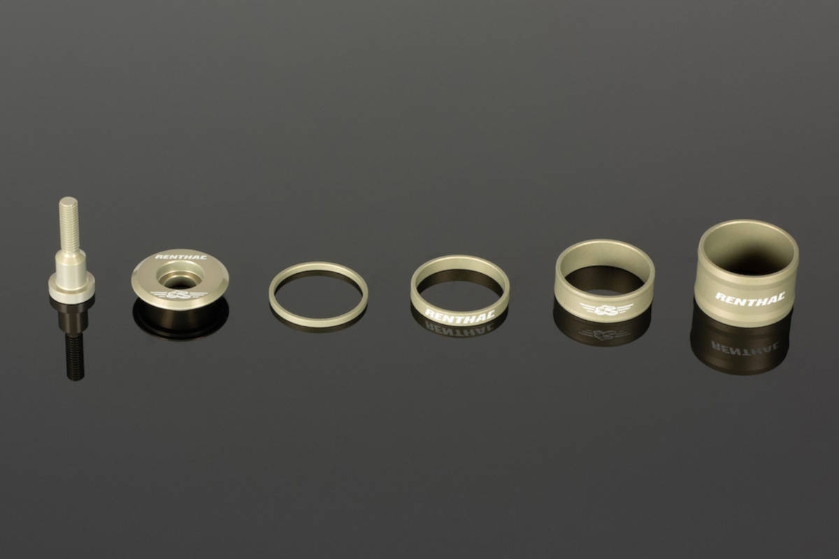 Kit de tapa superior y espaciadores. Imagen: Renthal