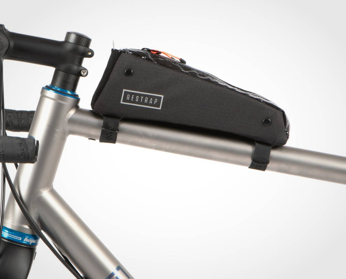 Restrap Aero Race Top Tube Bag. Imagen: Restrap