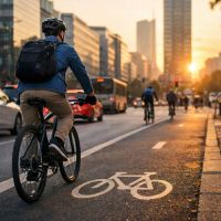 Ciclismo urbano y salud: lo que cambia cuando el trayecto al trabajo se hace sobre dos ruedas