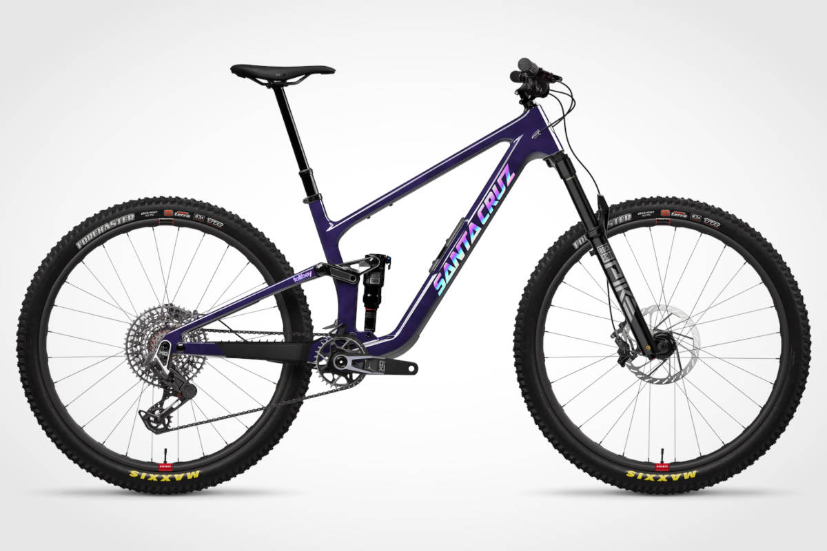 Santa Cruz Tallboy CC X0 AXS RSV. Imagen: Santa Cruz Bicycles