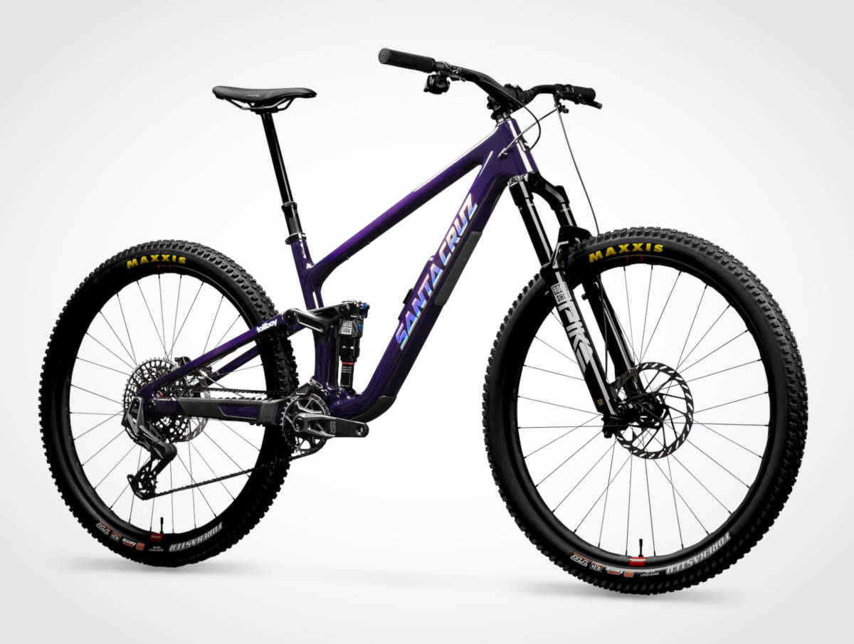 Santa Cruz Tallboy CC X0 AXS RSV. Imagen: Santa Cruz Bicycles