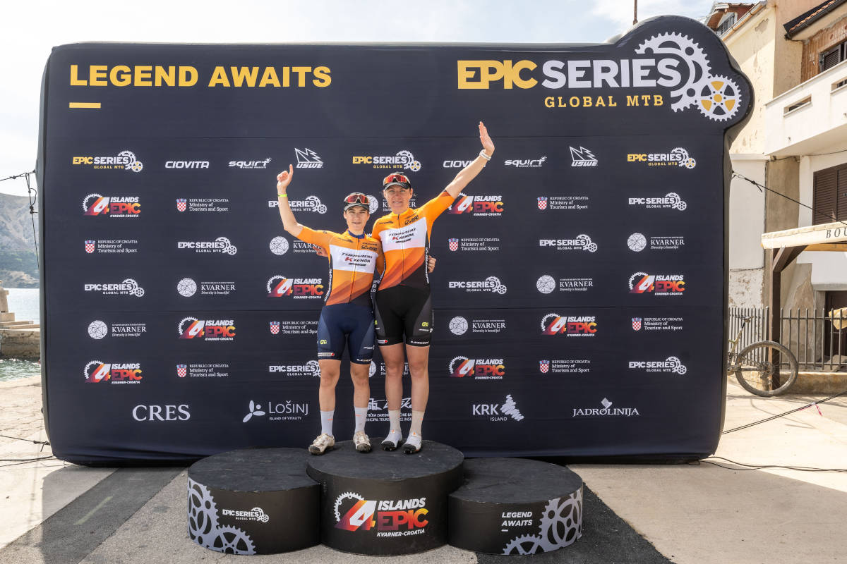 Katarzyna Sosna y Giorgia Marchet, líderes de la general. Imagen: Vedran Metelko