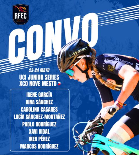 España lleva ocho jóvenes bikers a Nové Město para medirse a la élite júnior del XCO