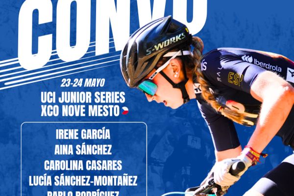 España lleva ocho jóvenes bikers a Nové Město para medirse a la élite júnior del XCO