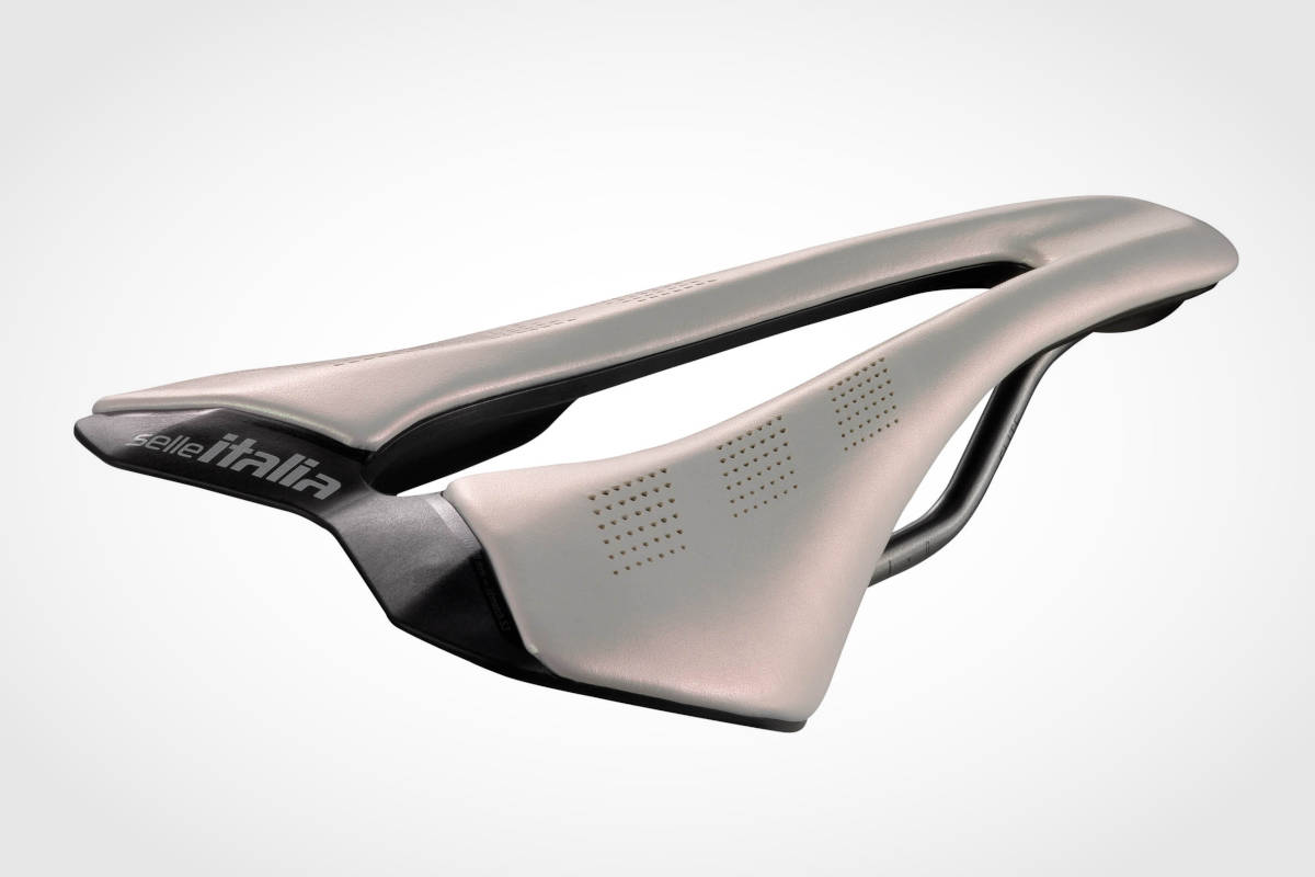 Selle Italia SLR Elite Opal White. Imagen: Selle Italia