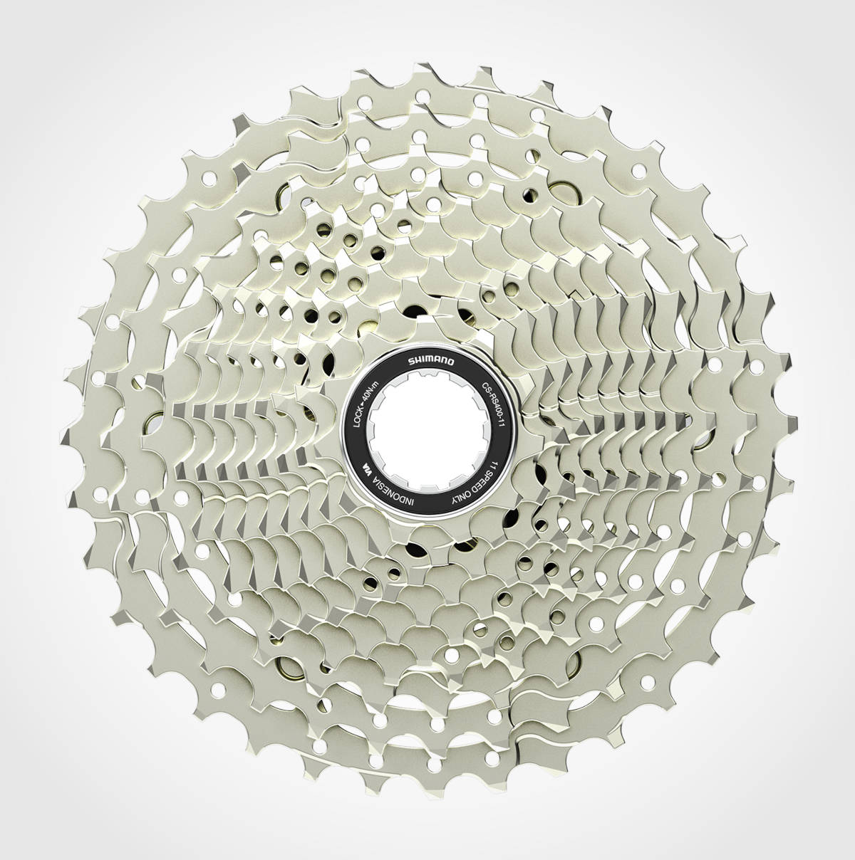 Cassette Shimano CS-RS400-11. Imagen: Shimano