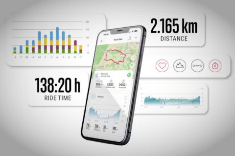 SIGMA renueva su aplicación para ciclistas con navegación avanzada y análisis premium desde el móvil