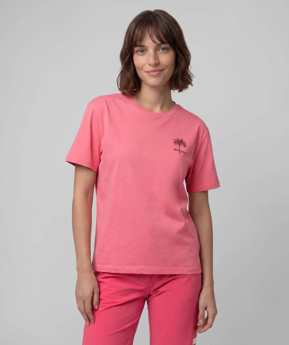 Camiseta Chaser-W Red. Imagen: Siroko