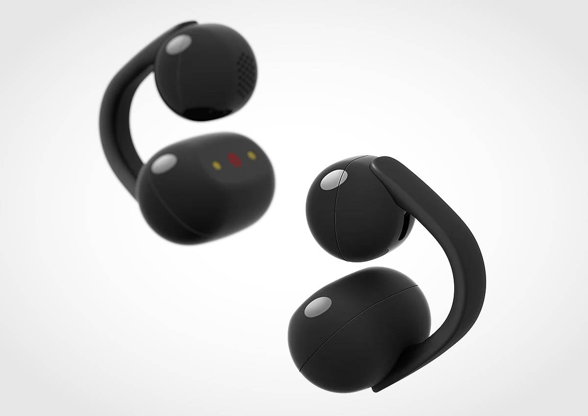 Sony LinkBuds Clip. Imagen: Sony