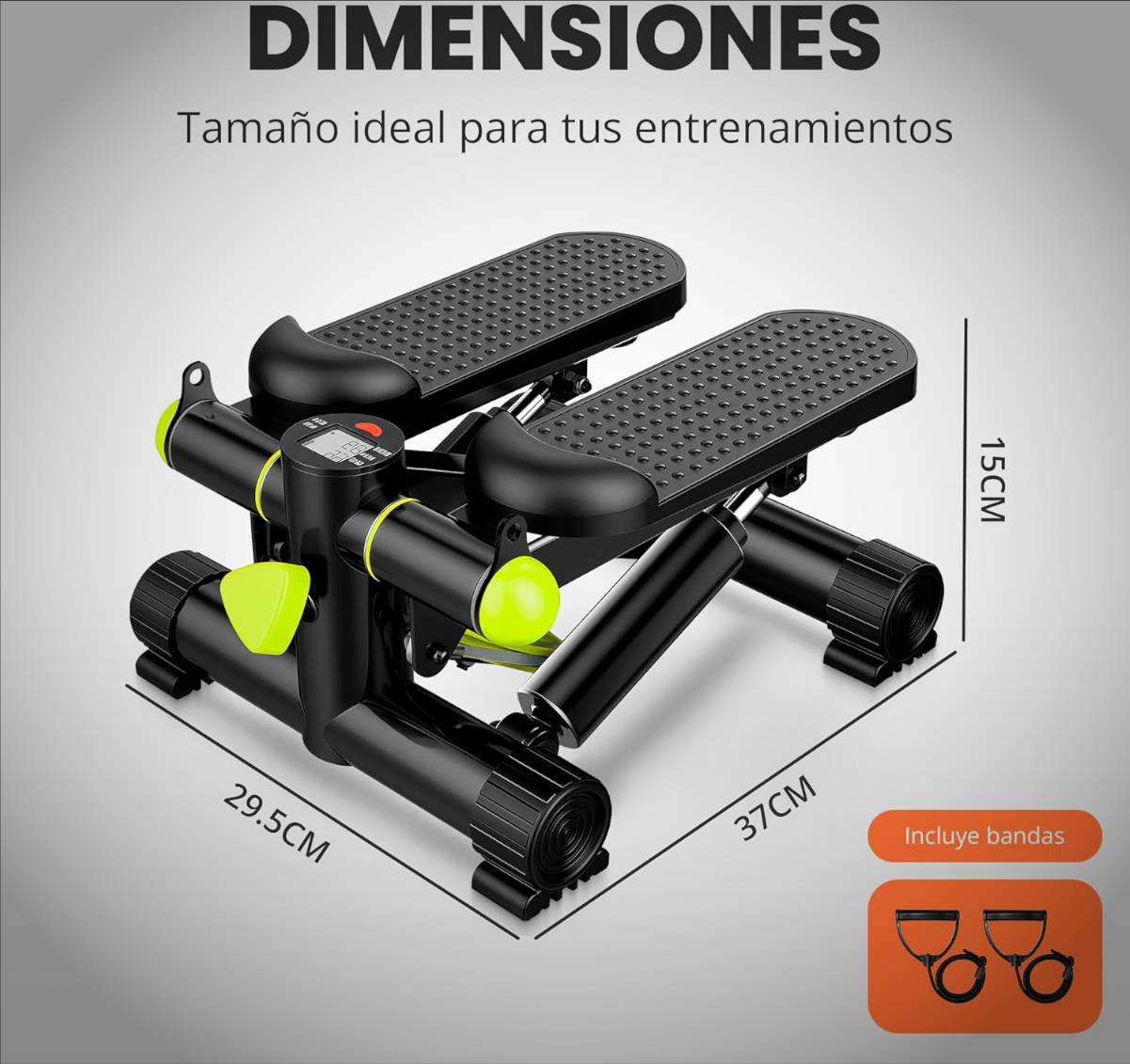JUPPLIES Mini Stepper. Imagen: JUPPLIES