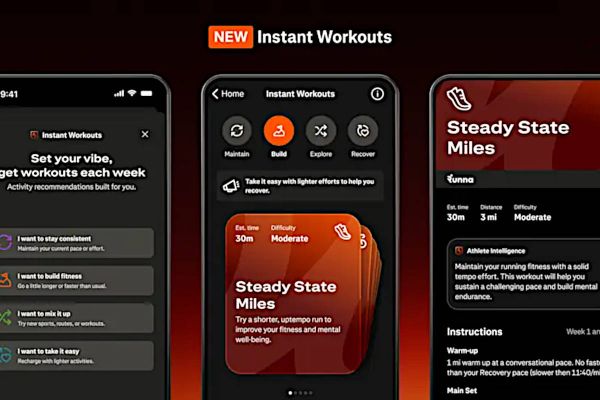 Strava lanza Instant Workouts, una nueva función para recomendar entrenamientos personalizados a escala global