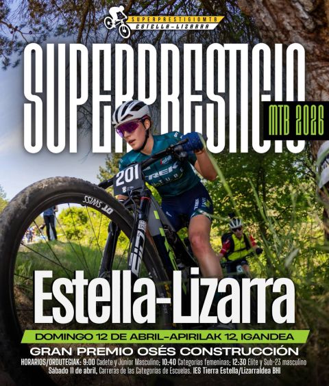 Estella-Lizarra prepara un Superprestigio MTB con ritmo de Copa del Mundo