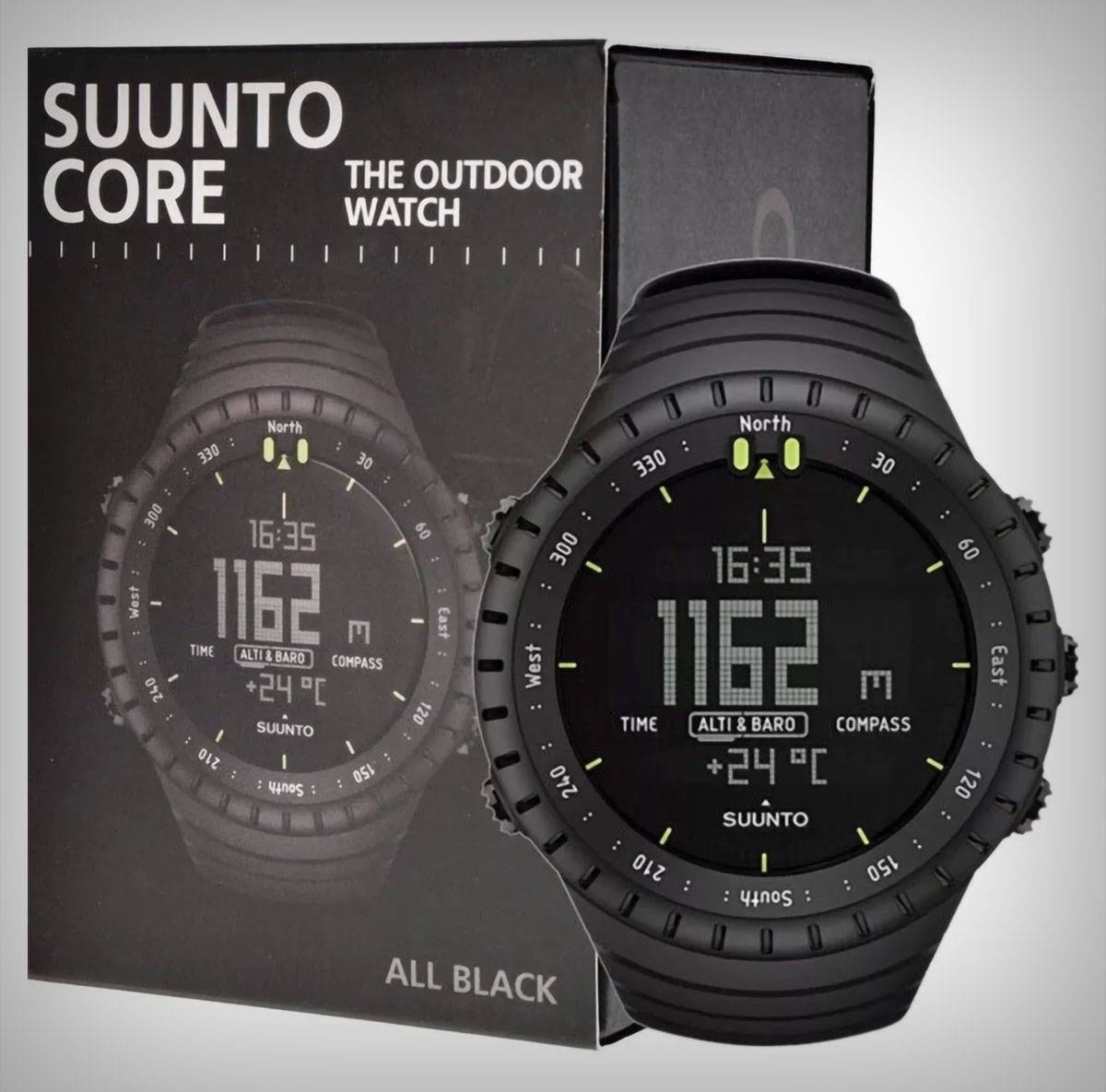 Suunto Core All Black. Imagen: Suunto