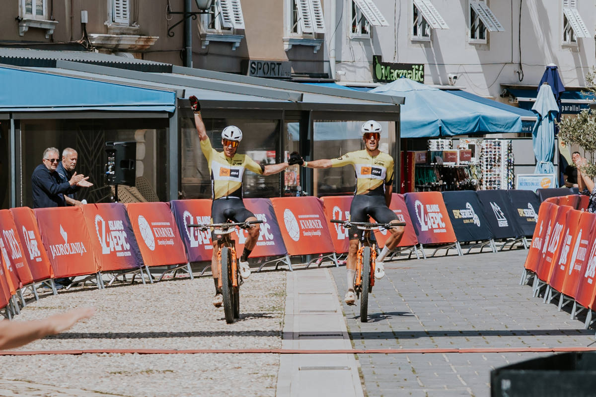 Wout Alleman y Martin Stošek. Imagen: Dunja Dopsaj