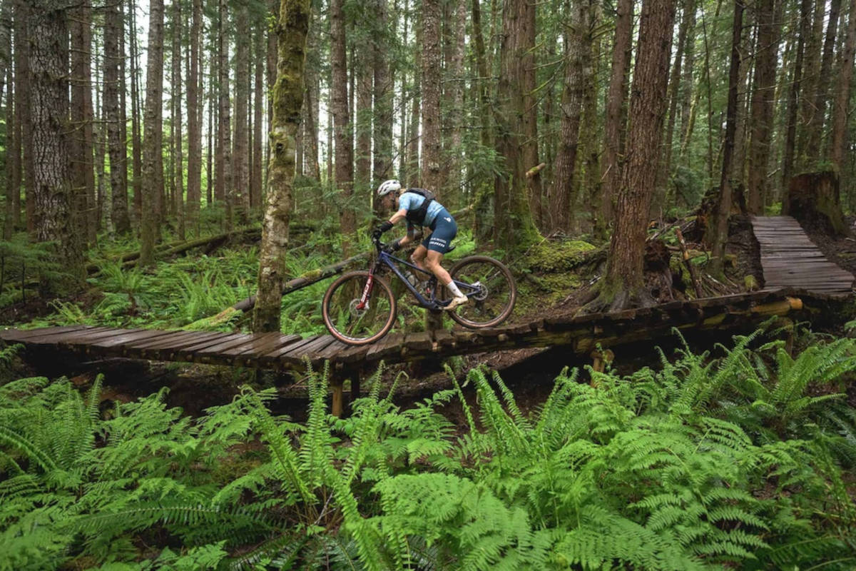 Maghalie Rochette. Imagen: BC Bike Race