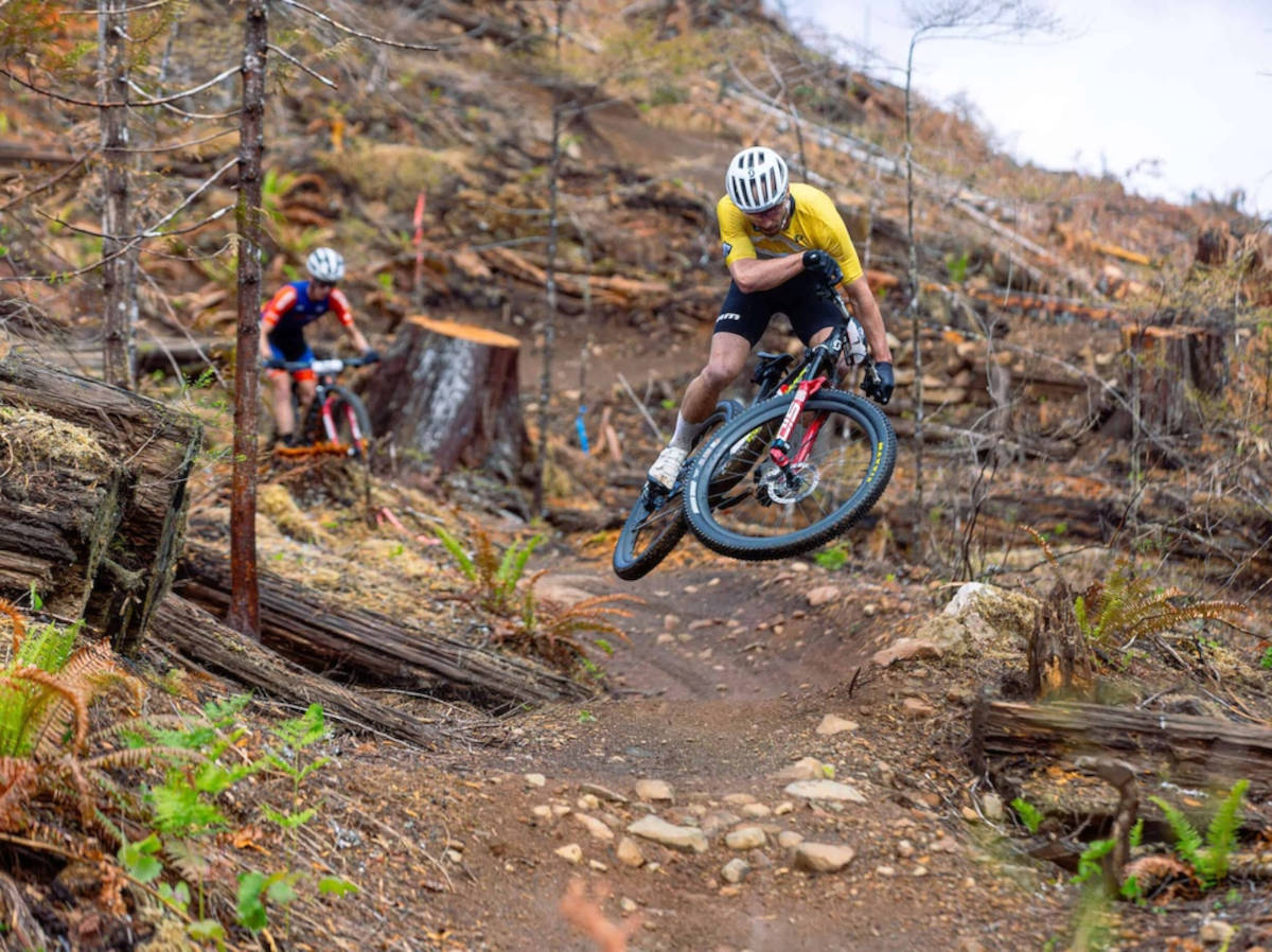 Nino Schurter en acción. Imagen: BC Bike Race