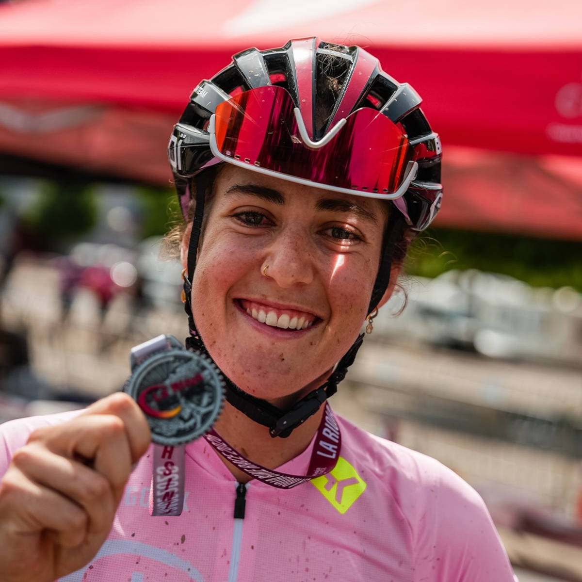 Catalina Vidaurre. Imagen: La Rioja Bike Race