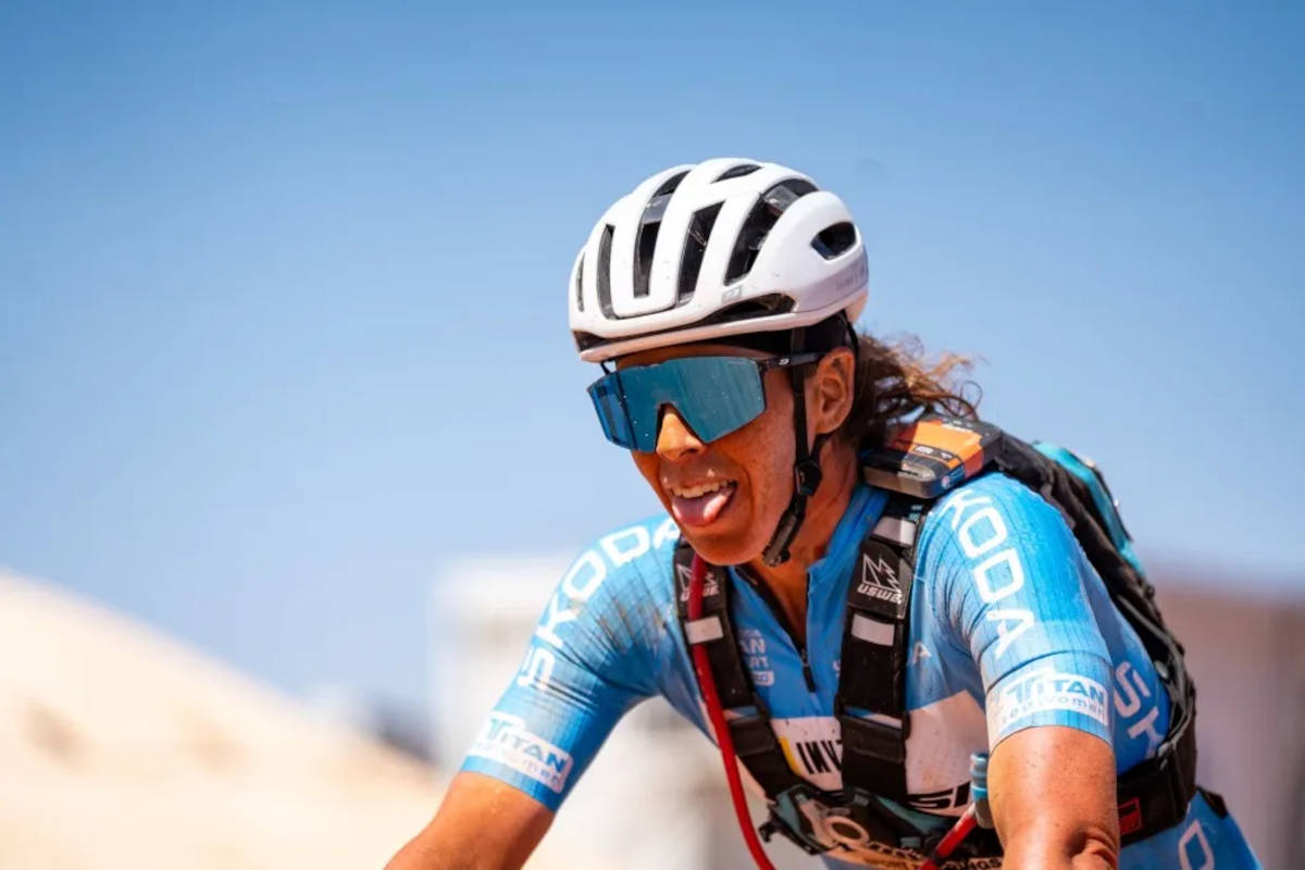 Tessa Kortekaas. Imagen: Titan Desert Morocco