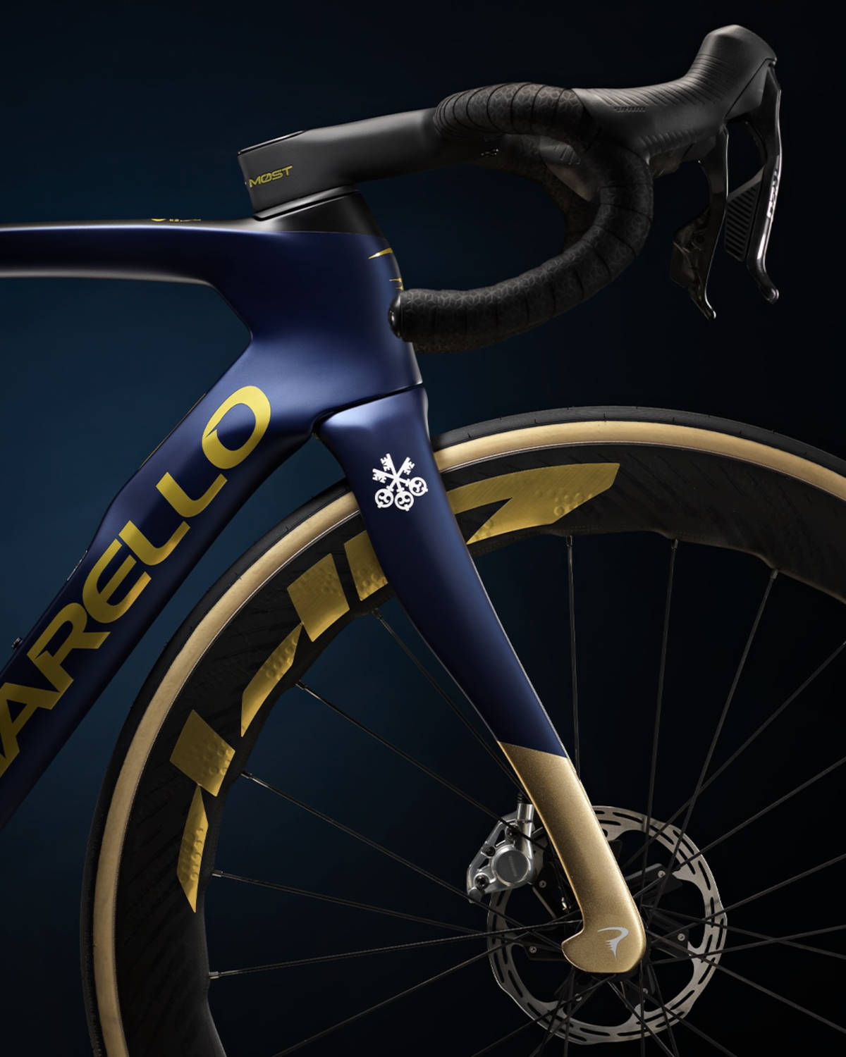 Pinarello Dogma F del equipo. Imagen: Pinarello Q36.5 Pro Cycling Team