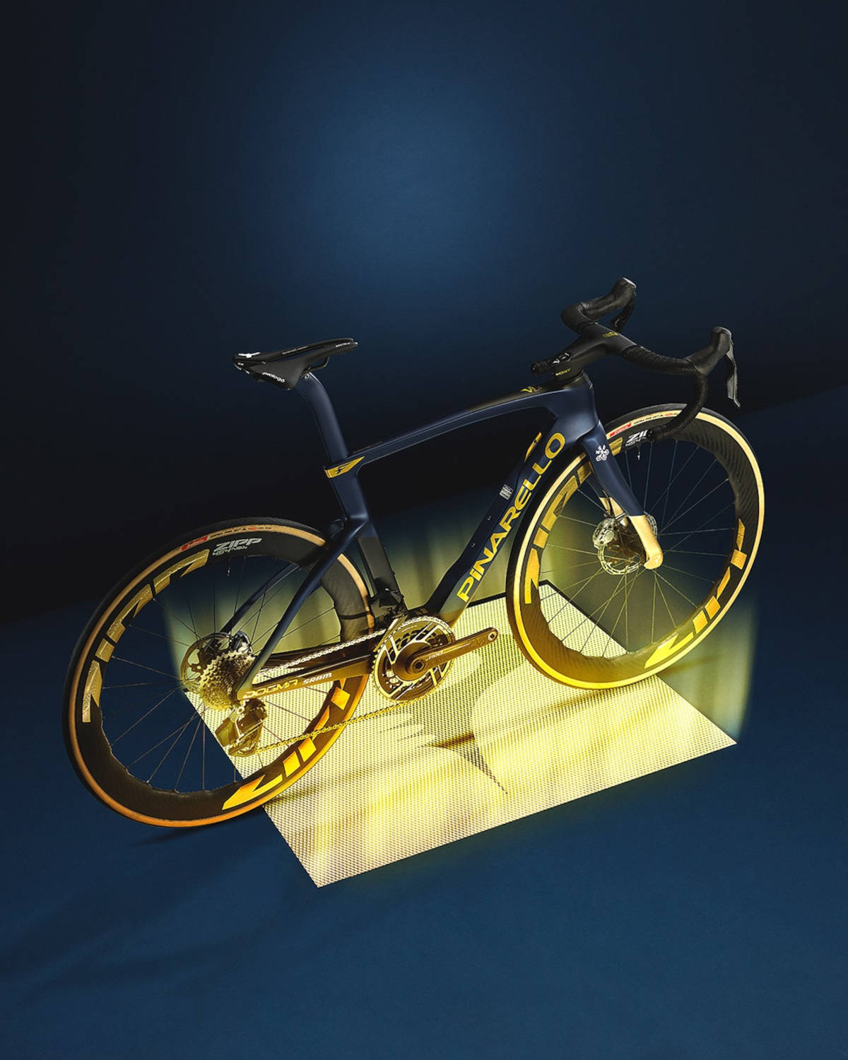 Pinarello Dogma F del equipo. Imagen: Pinarello Q36.5 Pro Cycling Team